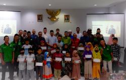 Momen 10 Hari Terakhir di Bulan Suci, PWI Kendal Berbagi Kebahagiaan Bersama Anak Yatim Piatu