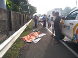 Ibu dan Anak Jatuh dari Jembatan Tol Setinggi 7,5 Meter, Sang Anak Selamat dalam Gendongan