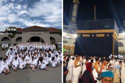 Wow Nabung 3 Tahun, Satu Angkatan Murid SMA Umrah Bareng ke Tanah Suci