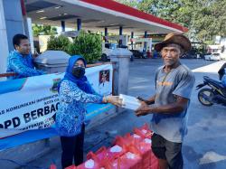 OPD Pemkot Cilegon Bagikan Ribuan Nasi Kotak