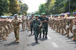 Pangdam I/BB Sambut Kedatangan Satgas Garuda XXXIX-D/Monusco Kongo