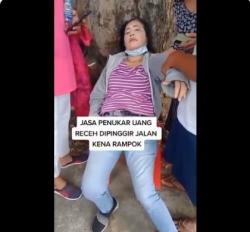 Emak-Emak Penukar Uang Baru Dekat Sop Janda Kalimalang Dirampok, Rp30 Juta Ludes Digondol