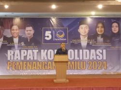 Gelar Rapat Konsolidasi, Ini Misi DPD Partai NasDem Karawang pada Pemilu 2024