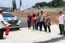 Jalan Tol Sinaksak-Dolok Merawan Dibuka Kapolres Simalungun Minta Pemudik Utamakan Keselamatan