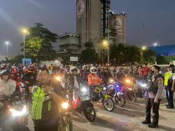 Dear Pemudik Bermotor di Cilegon, Jangan Ragu Minta Bantuan Pengawalan Petugas Polisi