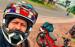 Lebaran di Bandung, Ariel NOAH Mudik Naik Motor Bebek Termahal di Indonesia