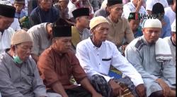 Ribuan Jamaah Sholat Ied Padati Lapangan Sridadi Tanggamus