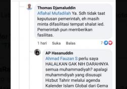 Halalkan Darah Muhammadiyah dan Tuding Disusupi Hizbut Tahrir, Status AP Hasanudin Viral di Medsos