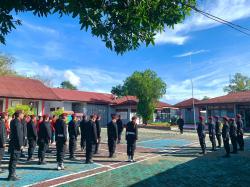 Pimpin Apel dan  Renungan Pagi di Hari Bakti Permasyarakatan Ke- 59 Ini Pesan Kalapas Atambua