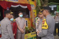 Kapolda Jabar Cek Pos Pam Arus Balik Lebaran di Rest Area Tol Cipularang KM 97