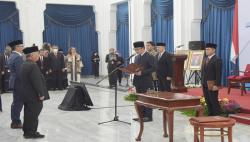 Lantik Kepala BP Cekban dan BP Rebana, Ini Pesan Ridwan Kamil