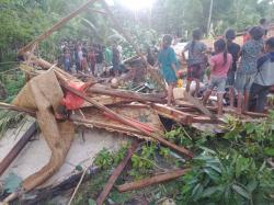 Puting Beliung Landa Sumba Barat Daya, 25 Rumah Rusak, 4 Orang Meninggal Dunia