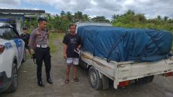 Breaking News: Satlantas Polres Mateng Amankan Mobil Pick Up Bermuatan BBM Jenis Solar Asal Mamuju