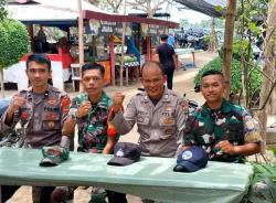 Polsek dan Koramil 04 Peudada Kompak Patroli Ke Objek Wisata