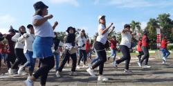 May Day, Ribuan Buruh di Boyolali Melakukan Apel dan Senam Bersama