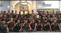 Perkuat Sinergitas TNI-Polri, Kapolrestabes dan Dandim 1408 Makassar Sholat Dzuhur Bersama