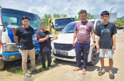 satlantas Polres Mamuju Tengah Amankan Mobil dan Pemiliknya usai Viral Nabrak Anak Kecil