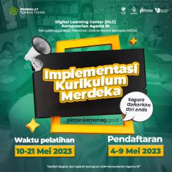Kemenag Kembali Gelar Pelatihan Implementasi Kurikulum Merdeka, Pendaftaran sampai 9 Mei 2023