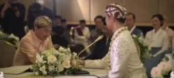 Sah! Putri Bupati Pandeglang Resmi Menikahi Youtuber Korea