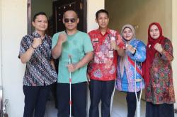 Dinperinaker Tampung Aspirasi penyandang Tuna Netra untuk Tingkatkan Kualitas Hidup