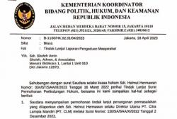 Rekomendasi Kemenkopolhukam Kasus Helmut, Perizinan Pengalihan Kepemilikan PT CLM Melanggar Hukum