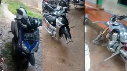 Diluar Nalar! Pencuri Mutilasi Motor Cuma Embat Ban Depan dan Pelek, Niat Maling atau Iseng