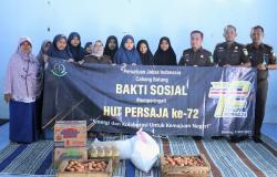 HUT Persaja Ke-72, Persatuan Jaksa  Berikan Santunan ke Panti Asuhan