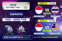 Final Bulu Tangkis Beregu Putra dan Putri SEA Games 2023 Link Live Streaming, Gratis di RCTI+! 