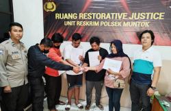 Polsek Muntok Terapkan Restorative Justice Kasus Pencurian