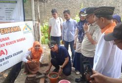 Lounching Program Salira 2023 Termin 1, Pokmas Kedaleman Pasang 10 Unit PJL untuk  Warga PCI