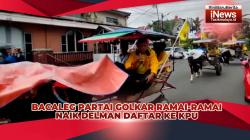 VIDEO: Naik Delman, DPD Partai Golkar Kota Tasikmalaya Daftarkan Bacaleg ke KPU