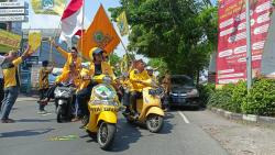 Partai Golkar Sidoarjo Daftarkan Bacaleg ke KPU, 60 Persen Kaum Milenial dan Generasi Z