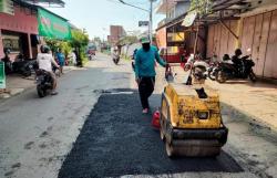 DPUPR Rutin Pelihara dan Rehabilitasi Jalan yang Rusak