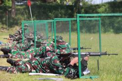 Prajurit Kodim Sragen Laksanakan Latihan Menembak, Begini Kata Dandim!