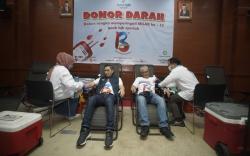 Khitanan Massal dan Donor Darah Digelar bjb syariah Sambut Milad ke-13