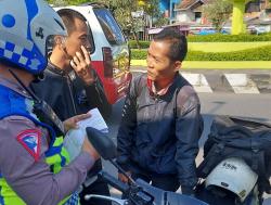 Pelanggaran Lalu Lintas Naik 80 Persen, Polres Garut Kembali Berlakukan Tilang Manual