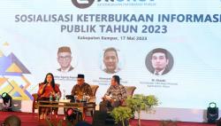 KIP Lakukan Sosialisasi Keterbukaan Informasi Publik Tahun 2023