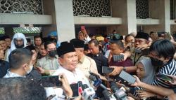 Prabowo Dukung Program Bersih-bersih Mesjid dan Food Bank