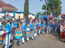 Ribuan Siswa Sekolah Muhammadiyah Ikuti Pawai Ta'aruf Jelang Musda