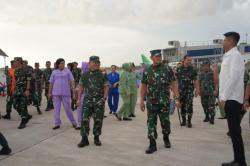 Pangdam I/BB Dampingi Panglima TNI Buka Latsitardanus XLIII Taruna TNI-Polri