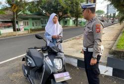 Gencar Sosialisasikan Tertib Berlalulintas, Satlantas Polres Pangandaran Kedepankan Upaya Preemtif