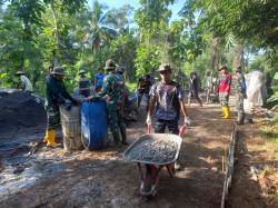 Catatan Kelam Dulu Dibom Belanda, Kini TNI Turun Tangan Bangun Jalan di Pejengkolan Kebumen