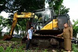 Kasus Illegal Logging, Dinas LHK Sumut Amankan 65 Kubik Kayu dan 3 Alat Berat