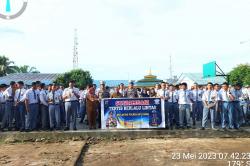 Satlantas Polres Batu Bara  Edukasi Keselamatan Berlalu Lintas di SMAN 1 Lima Puluh