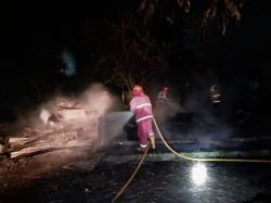 Ditinggal Penghuninya 2 Rumah di Pematang Siantar Ludes Terbakar, Kerugian Rp150 Juta