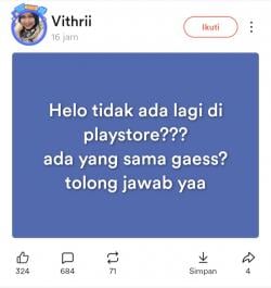 Terkait Aplikasi Helo Hilang di Play Store