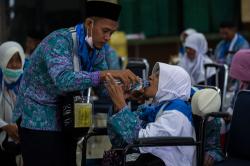 4.309 Calon Jemaah Haji Embarkasi Palembang Telah Bertolak ke Jeddah Arab Saudi