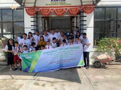 BPJamsostek Tanjung Morawa Gelar Employee Volunteering di Yayasan Pendidikan Tuna Netra Deliserdang