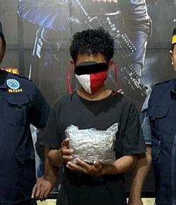 Kirim Narkotika Lewat Jasa Pengiriman, BNN Polman Amankan Ganja Kering 429,3 Gram