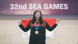 Banting Setir dari Sepak Bola ke Basket, Clarita Sukses Sabet Emas di Sea Games 2023